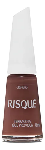 Esmalte Risqué Marrom Cremoso Terracota Que Provoca 8ml Nude MercadoLivre