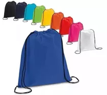 90 Mochilas Sacola Bolsa Sacochila Em Tnt 20x30