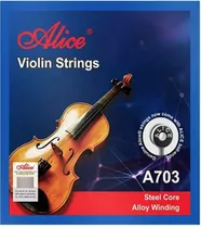 Juego Cuerdas Para Violin Alice A703
