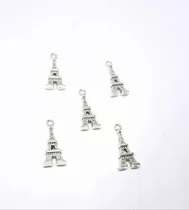 Pack 20 Dijes Torre Eiffel Souvenirs 15 Llaveros Deco Bijo 