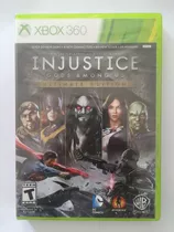 Injustice Gods Among Us Ultimate Edition Xbox 360 100% Nuevo