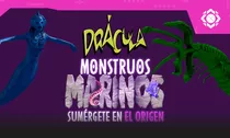 Muñecos Paleta Dracula Monstruos Marinos 2023 X 5 Unidades 