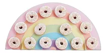 Ginger Ray Rainbow Kids Party Donut / Donut Wall Alternativa