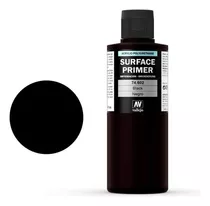 Modelismo Imprimante Black Primers 200ml Vallejo 1/72 1/48