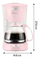 Cafetera Taurus Coffeemax6 Ribbon Color Rosa