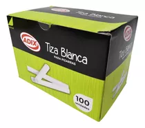 Tiza Blanca 100 Unid