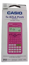 Calculadora Científica Casio Fx-82la Plus/252 Funciones Rosa