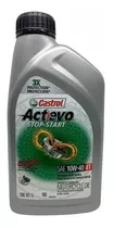 Aceite Castrol Moto 10w40 Actevo Stop & Go Sintético 
