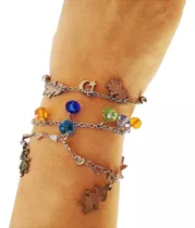 Pulsera De Acero Quirurgico, Pack De Tres, Variados Modelos