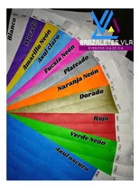 Brazaletes Tyvek Personalizables