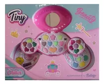 Set De Maquillaje Infantil Pinturitas Belleza Caja Corona