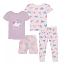 Pijama 4 Piezas Para Niñas Kids Headquarters