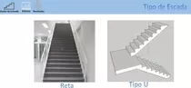 Planilha De Cálculo Escada (tipo Reta E U)