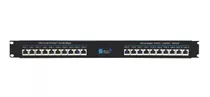 Regua Patch Panel Fast Poe 12,24 Ou 48volts 10 Portas 10/100