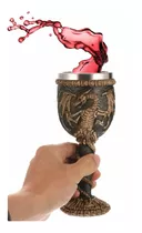 Copa De Vino Tinto Cáliz Medieval Goblet De Gótico Dragón 