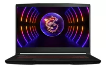 Msi Thin Gf63 Black 15.6 Gaming Laptop Intel Core I5-12450h 