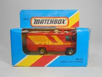 Miniatura Matchbox Lesney - Mb54 - Airport Foam Monitor 1981