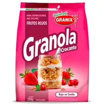 Granola Crocante Frutos Rojos Granix