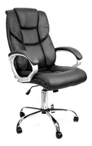 Silla Ofilook 4029 Presidencial Bipiel Con Ruedas