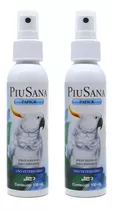 Kit 2 Piusana Papick Spray Para Pássaros Que Arrancam Penas