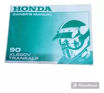 Manual De Usuario Honda Transalp Xl 600 V Año 1990
