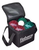 Juego De Bochas Hathaway Bg3121, 38.1 Cm, Verde/rojo