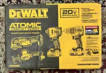 Dewalt 20v Max Atomic 4 Tool Combo Kit - Dck486d2