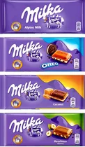 Kit 10 Un. Chocolate Milka 100g Importado - Vários Sabores