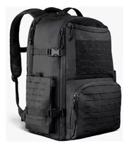 Mochila Tática Commander 50 Litros - Invictus Cor Preto Desenho Do Tecido Liso