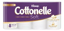 Kleenex Cottonelle Soft Papel Higiénico 8 Rollos
