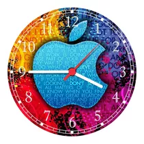 Relógio De Pared Steve Jobs Apple Informática 