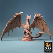 Dragão Vermelho Ancião - Miniatura Rpg - D&d - Pathfinder