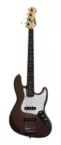 Bajo Electrico Jazz Bass 4 Cuerdas Newen Macizo Dark Wood