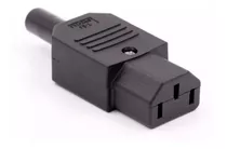 Plug Tripolar Para Monitor Computador C13 10a Fêmea (5uni)