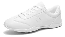 C Zapatos De Porrista Blancos Para Niñas, Zapatillas