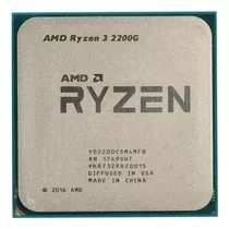 Amd Ryzen 3 2200g De 4 Núcleos Con Gráfica Integrada