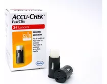 Lancetas Accu-chek® Fastclix 24 Unidades (performa)