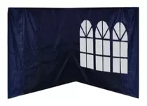 Conjunto 2 Parede Oxford Azul Para Gazebo 3x3 M Mor