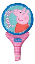 4 Globos Peppa Pig 14in Divertiglobo Aire Mesa Fiesta In Fun