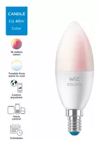 Foco Led Vela Inteligente Wiz Color Rgb E14 4.9w Color De La Luz Rgb- E14