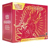 Box Pokémon Treinador Avançado Escarlate E Violeta