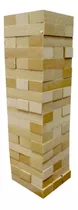 Jogo Caiu Perdeu Torre Madeira Equilíbrio Brinquedo Pro