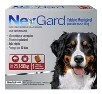 Boeringer Ingelhein Nexgard Comprimido Antiparasitário Cão De 25kg A 50kg  1 Comprimido