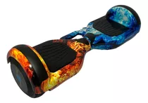 Hoverboard Skate Elétrico Bluetooth Bolsa Graffiti Laranja