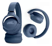 Fone De Ouvido Over-ear Sem Fio Jbl Tune 520bt Azul