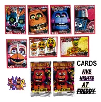 Five Nights Cards Game De Bafo Fnaf Brinquedo 200 Cartinhas