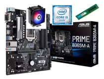 Combo Placa Gamer Asus, Intel I5-8400 + 8gb Ram + Cooler Gam