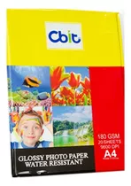 Papel Fotográfico Brillante A4 - 115 Gramos