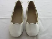 Zapatos- Chatitas Blancos, P/ Nena O Mujer, Zara España! 1 P