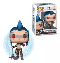 Funko Pop Exclusivo Junker Queen #934 Boneco Jogo Overwatch